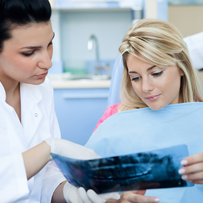 first visit in dental clinic