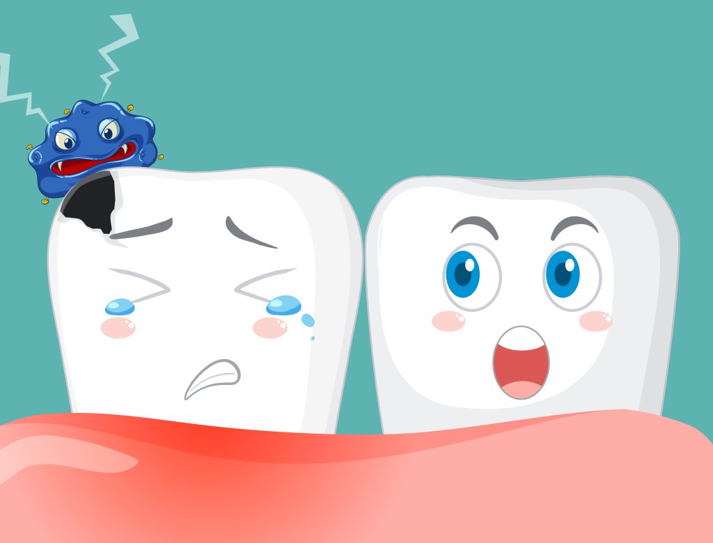 gingivitis vs periodontitis​